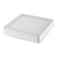 panel led v tac vt 1415 sq 15w white photo