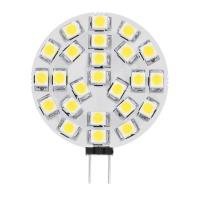 lamptiras whitenergy led 24smd g4 14w 12v white cold photo