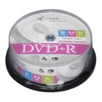 xlayer dvd r dual layer 85gb 8x cakebox 25pcs photo