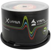 xlayer cd r 80min vinyl 48x 700mb cb 50pcs photo