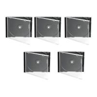 xlayer cd jewel case black 5pcs photo