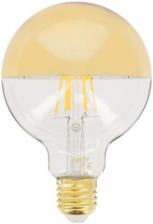 lamptiras xanlite led filament g95 gold top photo