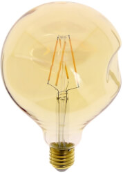 lamptiras xanlite led filament g125 irregular amber photo