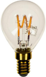 lamptiras xanlite led filament spiral deco p45 clear photo