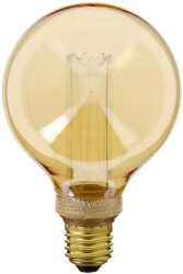 lamptiras xanlite led hologramme edison g95 amber photo