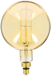 lamptiras xanlite led dimmable giant filament amber g200 vintage photo