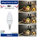 lamptiras blaupunkt led e14 68w warm white extra photo 3