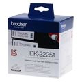 brother ptouch label red black on white152m x 62mm me oem dk22251 extra photo 1
