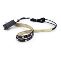 gembird usb rgb led strip 2 x 50 cm extra photo 1