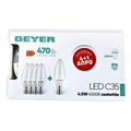 lamptiras geyer led keri c35 45w e14 4000k 470lm 4 1doro extra photo 1