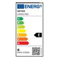 lamptiras geyer led klasiki filament a60 8w e27 2700k 880lm dim extra photo 1