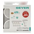 lamptiras geyer led par16 5w gu10 3000k 470lm 4 1doro extra photo 1