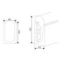 geyer tainia led neon 144w 24v 3000k 1400lm ip67 6x13mm 5m extra photo 1