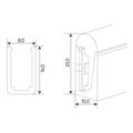 geyer tainia led neon 144w 24v 4000k 1400lm ip67 10x23mm 5m extra photo 1