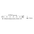 geyer tainia led premium 144w 12v 4000k 1454lm ip65 5m extra photo 1