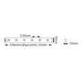 geyer tainia led premium 173w 24v 3000k 1964lm ip33 5m extra photo 1
