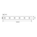 geyer tainia led eco 48w 12v 6500k 480lm ip20 5m extra photo 1