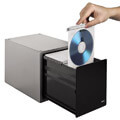enclosure for cd dvd blue ray box 80 hama 48318 magic toush silver extra photo 2