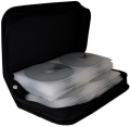 mediarangemedia storage wallet for 96 discs black extra photo 1