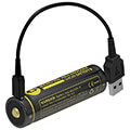 mpataria nitecore 18650 3400mah micro usb extra photo 1