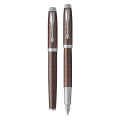 pena parker im premium brown ct fountainpen f tb extra photo 1