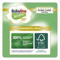 panes babylino sensitive cotton soft monthly pack no1 2 5kg 156tem extra photo 1