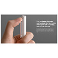 xiaomi high capacity ball pen black white body 10 pack extra photo 1