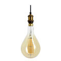 lamptiras xanlite led dimmable giant filament amber ps160 vintage extra photo 1