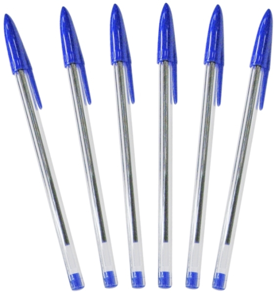 Στυλο Κλασσικο Διαφανο Μπλε 50 Τεμ - Στυλο (ANA.EBE0268)