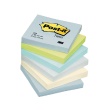 3m post it 654 mineral rainbow 76 x 76mm 6 pack photo