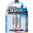 mpataria ansmann rechargeable nimh aa 2850mah 2 tem photo