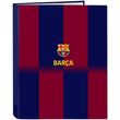 SAFTA: FC BARCELONA - FOLIO CARDBOARD 4 RINGS BINDER