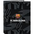 SAFTA: F.C.BARCELONA - FOLIO CARDBOARD 4 RINGS BINDER BLACK