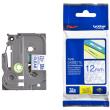 gnisio brother ptouch tze 133 clear blue 8m x 12 mm oem tze133 photo