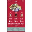 gnisio canon photo paper vp 101 variety pack a6 me oem 0775b078 photo