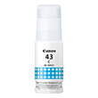 gnisio melani canon gi 43 cyan me oem 4672c001 photo