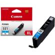 gnisio melani canon cli 551xl cyan me oem 6444b001 photo