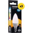 lamptiras duracell candle led e14 6w 2700k dimmable 3tmx photo