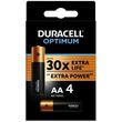 duracell alkaline battery optimum lr6 aa 15v 4pcs photo
