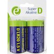 ENERGENIE ALKALINE D-CELL BATTERY 2-PACK EG-BA-LR20-01