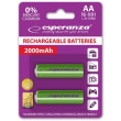 mpataries esperanza ni mh aa 2000mah green 2pcs photo