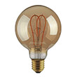 lampa led g125 filament decor 5w e27 2000k 220 240v dimmable gold photo