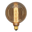lampa led g125 35w e27 2000k 220 240v gold glass dimmable photo