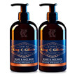 gillette c king 81753691 beard face wash 700ml 350ml x2 photo gillette c king 81753691 beard face wash 700ml 350ml x2 photo