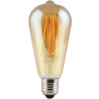 lamptiras geyer led filament vintage e27 5w d 350lm 2000k photo