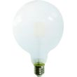 lamptiras geyer led glompos filament matt g95 6w e27 2700k 650lm photo