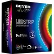 geyer led strip kit 144w 12v rgb ip20 3m rgb controller  photo