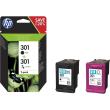   HEWLETT PACKARD NO 301 COMBO 2-PACK  OEM:N9J72AE