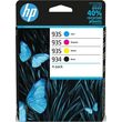 HP ������ INKJET 934/935 4-PACK BLACK/CMY  �� OEM:6ZC72AE