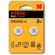 kodak cr2450 button cell battery lithium 3v photo